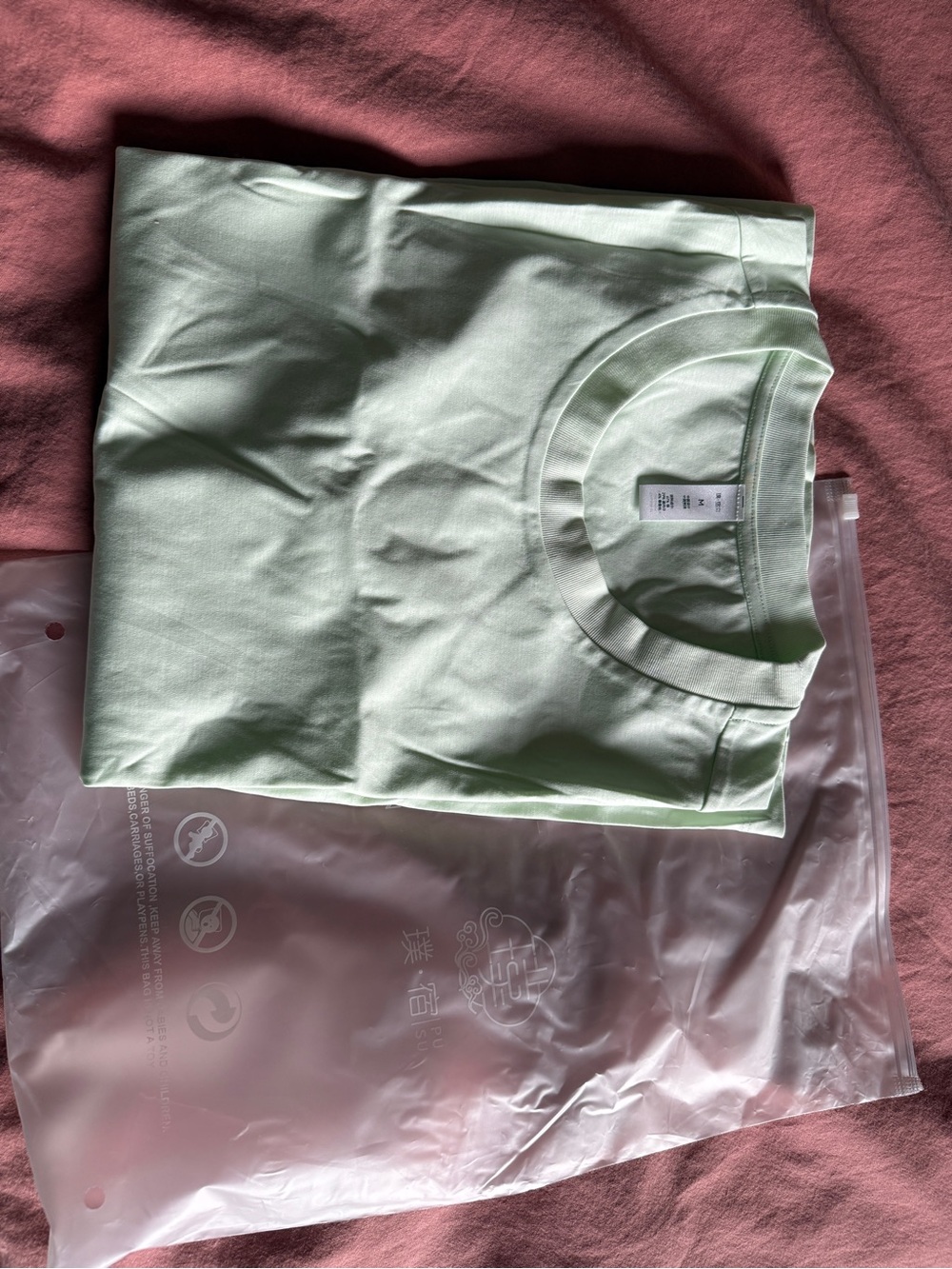 Women Short-Sleeve Tee in Light Mint